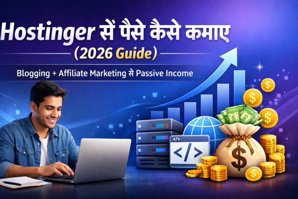 Hostinger affiliate marketing से ऑनलाइन पैसे कमाने का 2026 गाइड